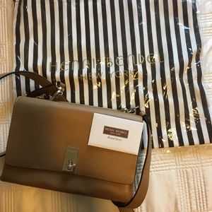 Henri Bendel Tan Jane Street Crossbody - NWT!!